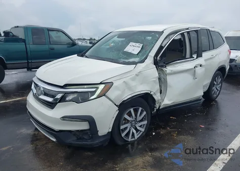 2019 Honda Pilot Ex from USA, damaged, VIN 5FNYF5H37KB020537